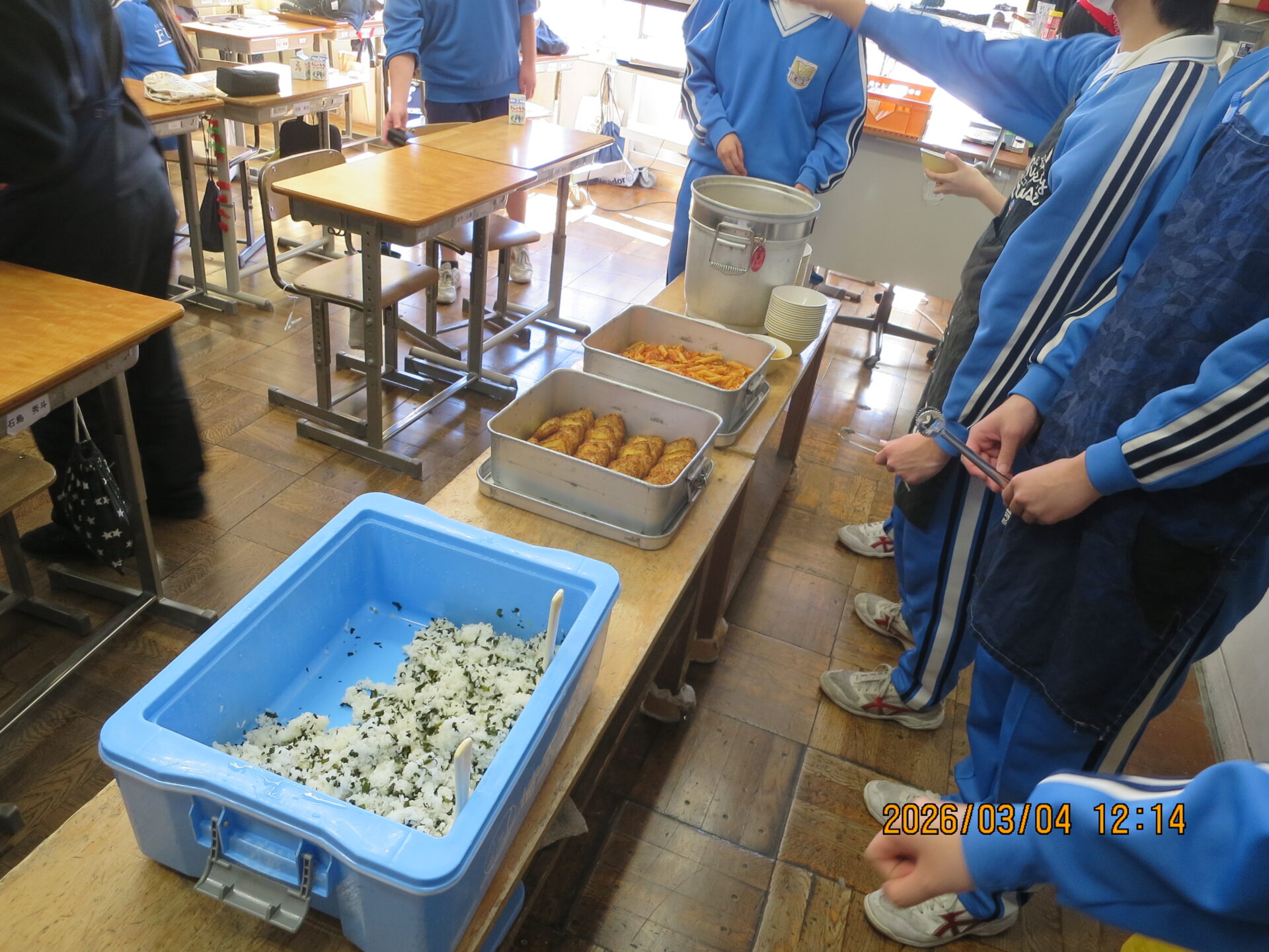 セレクト給食 | 熊谷市立富士見中学校